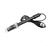 Sonda de electrodo de pH BNC rango 0-14 | Cable de 115 cm Sensor de pH para controladores de medidores | Prueba precisa para piscina de agua, acuario, laboratorio hidropónico, industrial