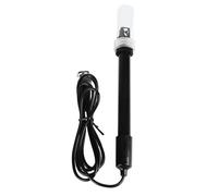 Sonda de electrodo de pH, sonda sensora de pH de Alta precisión con Rango de 0 a 14, electrodo no Recargable para Uso en Laboratorio, Fabricado en Material ABS Duradero, Compacto y