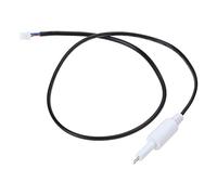 Sonda de electrodo de prueba, medidor de agua, sonda de sensor de alta precisión para piscina, acuario, sensor hidropónico, negro y blanco