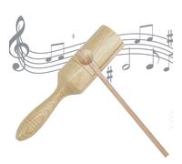 Sonda de Guiro - Madera 19.5x4.5cm | Instrumento de percusión | Guiro de madera para educación musical, banda de práctica de ritmo, rendimiento en el aula y uso diario de juegos musicales