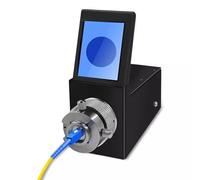 Sonda de inspección de fibra óptica 400X Microscopio con monitor de pantalla de 3.5 pulgadas y ángulo ajustable, interfaz PC/APC de 2.5 mm para inspección de la cara final del conector