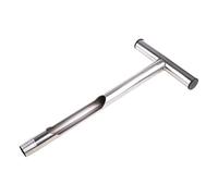 Sonda de jardín de acero inoxidable para muestras de suelo para inspección visual del perfil del suelo, mantenimiento y mantenimiento de la sonda de muestra ligera para casa