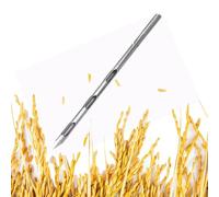 Sonda de muestreo de suelo, acero inoxidable con mango giratorio de 3 ranuras para agricultura, medicina e industria alimentaria