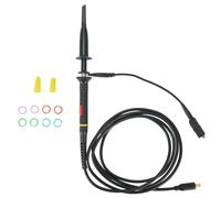 Sonda de osciloscopio MCX 60MHz 1X/10X conmutable con clip de cocodrilo | Punta de gancho y protección para DSO portátil para nano osciloscopios | Medición industrial