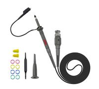 Sonda de osciloscopio P6100 de 100 MHz, 10x, universal, pasiva, con fidelidad de señal mejorada, compatible con la mayoría de los osciloscopios.