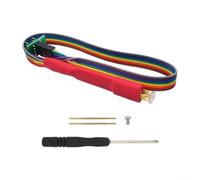 Sonda de programación de chip para SOP8/WSON de 8 x 6 mm y VSON 6 x 5 mm, adaptador de pasador de resorte con tope retráctil para alineación automática, compatible con montaje ICS (WSON-150mil)