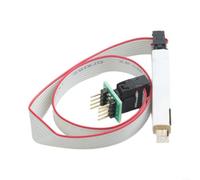 Sonda de prueba de programación IC para chip TSSOP8/MSOP8, distancia entre pines de 0,65 mm, cable de prueba de lectura y escritura con cable de 30 cm para reparación electrónica y grabación flash