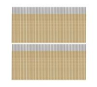 Sonda de prueba P0UA 100 piezas Sonda de prueba de resorte Pogo Pin P50-J1 Diámetro 0,68 mm