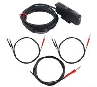 Sonda de sensor de fibra óptica industrial de acero inoxidable con interruptor de inducción fotoeléctrica, optimizada para detección de objetos transparente y opaca y estabilidad de señal (BEM-310-M3)