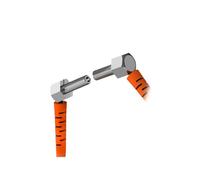 Sonda de sensor de fibra óptica, tipo codo, haz pasante, M3, M4, M6, amplificador de alta precisión, NPN, PNP, fotoeléctrico, interruptor de sensor fotoeléctrico.(High Quality M3 2m)