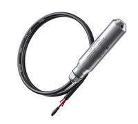 Sonda de sensor de nivel de presión de agua, 4-20 mA, salida de señal 0-3,3 V, transmisor de nivel de líquido(2m range 15m cable,4-20mA)