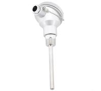 Sonda de sensor de temperatura de rosca NPT 12 con cabezal RTD PT100 y tubo protector para mayor eficiencia (100 mm)
