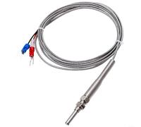 Sonda de sensor de temperatura tipo K personalizable con múltiples longitudes para necesidades específicas (30 mm-Wire 2 m)