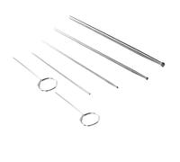 Sonda de sexo de serpientes, kit de sonda de género para reptiles, multifuncional, punta de acero inoxidable, herramientas de detección de animales, para uso doméstico, 7.44 x 3.27 x 0.79