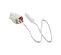 Sonda de Temperatura 2K/5K para Frigorífico Cabeza Redonda Sensor Impermeable para acero Inoxidable Control Termostato Descongelación Nevera 2M(2)