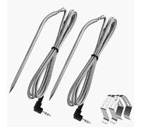 Sonda de termómetro de carne de repuesto para parrilla CampChef que garantiza temperaturas de cocción perfectas cada vez (B)