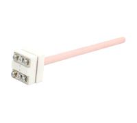 Sonda de Termopar de Rodio y Platino Tipo S WRP-100, Sonda de Sensor de Temperatura Resistente al Calor para Medir la Temperatura de Gas, Líquido, Solución(300mm)