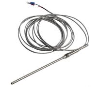 Sonda de termopar tipo K para aplicaciones industriales de monitoreo de temperatura de horno, caldera e intercambiador de calor (150mm-Wire 4m)