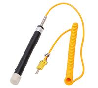 Sonda de Termopar Tipo K Sonda de Termopar de Superficie Portátil Sonda de Termopar de Superficie de Vástago Recto Sondas de Sensor de Vástago Recto Reemplazo de Sonda de