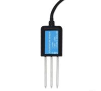 Sonda del sensor de la humedad del suelo con la detección de la temperatura y clasificación impermeable Ip68 para los sistemas agrícolas de la irrigación usando el color negro de la señal de salida de