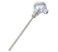 Sonda del Sensor de Temperatura RTD PT100, 1 2 NPT Rosca Medición de Prueba de Acero Inoxidable Termopar Terminal Tubo de Cabeza 400 Mm (Tubo de protección 200mm)