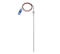 Sonda del sensor de temperatura, sensor de temperatura de acero inoxidable con alambre de 110 cm aislamiento de alta densidad de alta densidad de 200 a 350 grados para