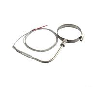 Sonda fiable del sensor de temperatura del termopar del tipo K EGT, forma de ángulo recto, longitud de 80x5m m y cable blindado