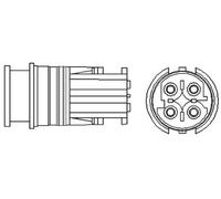 Sonda lambda térmico 466016355060 MAGNETI MARELLI para MERCEDES-BENZ CLK CLASE C