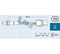 Sonda lambda 75115 FAE para AUDI A6 C6 A6 C6 Avant A5