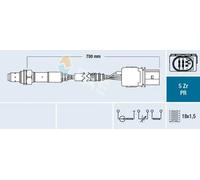 Sonda lambda FAE 75158