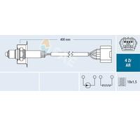 Sonda lambda 75635 FAE para NISSAN MICRA IV MURANO II JUKE