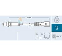 Sonda lambda 75639 FAE para TOYOTA AVENSIS Sedán AVENSIS Station Wagon AVENSIS