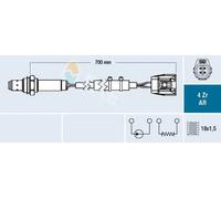 Sonda lambda FAE 75652