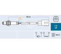 Sonda lambda 75659 FAE para TOYOTA LEXUS