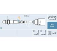 Sonda lambda 77143 FAE para VW AUDI SEAT SKODA OPEL