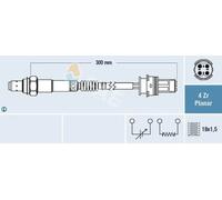 Sonda lambda 77252 FAE para MERCEDES-BENZ SMART CHRYSLER