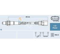 Sonda lambda 77464 FAE para AUDI SEAT SKODA