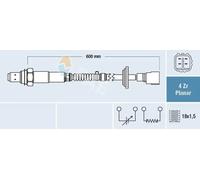 Sonda lambda 77780 FAE para TOYOTA PRIUS Liftback YARIS