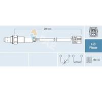Sonda lambda 77786 FAE para HONDA ACCORD VIII