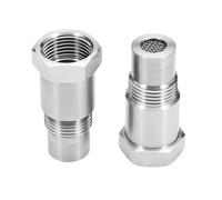 Sonda Lambda Adaptador - 2 Extensor de Sensor de Oxígeno Automotriz, Compatibles con Sensores de Oxígeno 1.5 DCI y Sistemas de Escape M18 x 1.5 para Automóviles, Longitud 46,5 mm