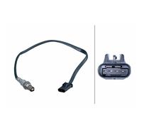 Sonda Lambda Calefactada 4 Pines 535 mm Cable HELLA Para u.a. BMW 5er