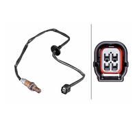 Sonda Lambda Calefactada 4 Pines 830 mm Cable HELLA Para u.a. HONDA CITY