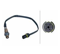 Sonda Lambda Calefactada 4 Polos 380 mm Cable HELLA Para u.a. MERCEDES-BENZ CLK