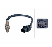 Sonda Lambda Calefactada 5 Pines 180 mm Cable HELLA para HYUNDAI SANTA
