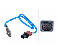 Sonda Lambda Calefactada 5 Pines 570 mm Cable HELLA para u.a. VW BEETLE