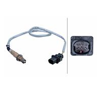 Sonda Lambda Calefactada 6 Pines 520 mm Cable HELLA para u.a. SKODA OCTAVIA
