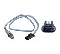 Sonda Lambda Calentado 4-polig 730MM Cable HELLA Apto para U.a. BMW 5er