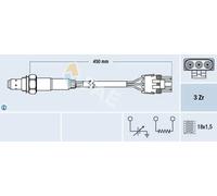 FAE Sonda Lambda para RENAULT: R19, R21, R25, R11, Express, Clio, Extra, Lutécia, Rapid, Alpine, Espace, Super 5, R9 (Ref: 77117)