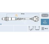 Sonda lambda delante del catalizador Sonda de regulación 77154 FAE para OPEL