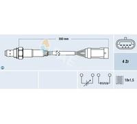 Sonda lambda después de catalizador Sonda de diagnosis 77152 FAE para RENAULT